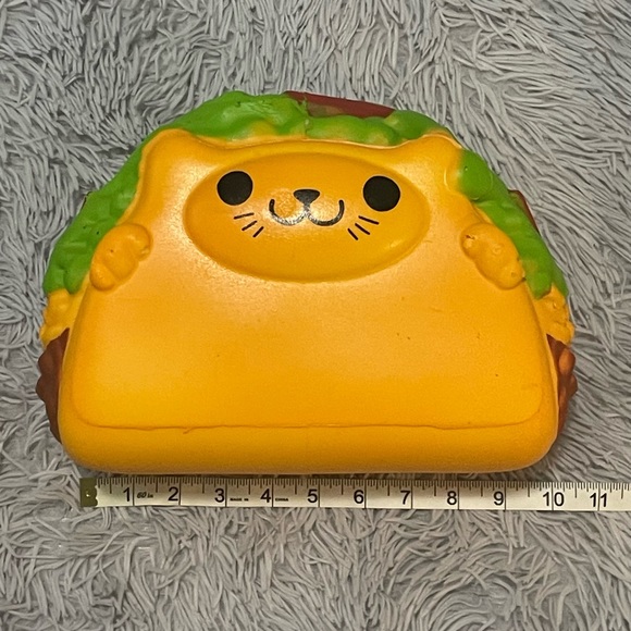 Large Taco Cat Squishy Squishable Toy. - Picture 7 of 9